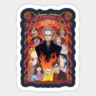 A Series of Unfortunate Events Sticker